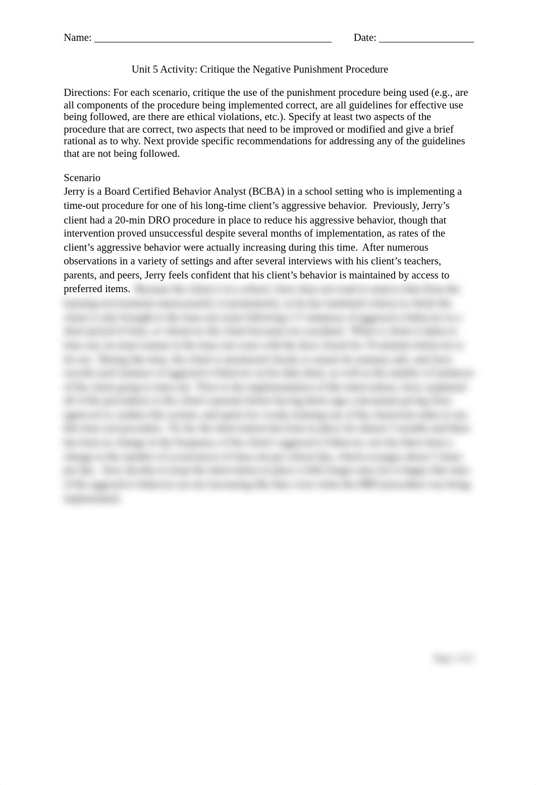 Activity_Critique the Negative Punishment Procedure.docx_dkgsteqrp8o_page1