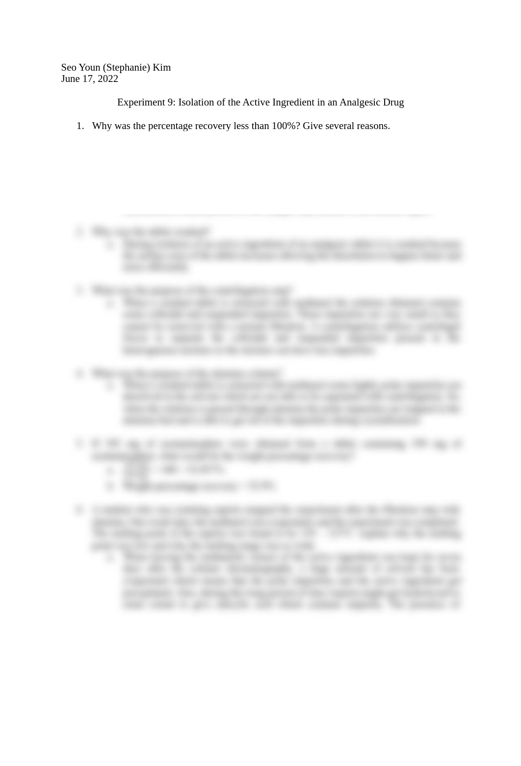 Experiment 9- Isolation of the Active Ingredient in an Analgesic Drug.pdf_dkgv0193iai_page1