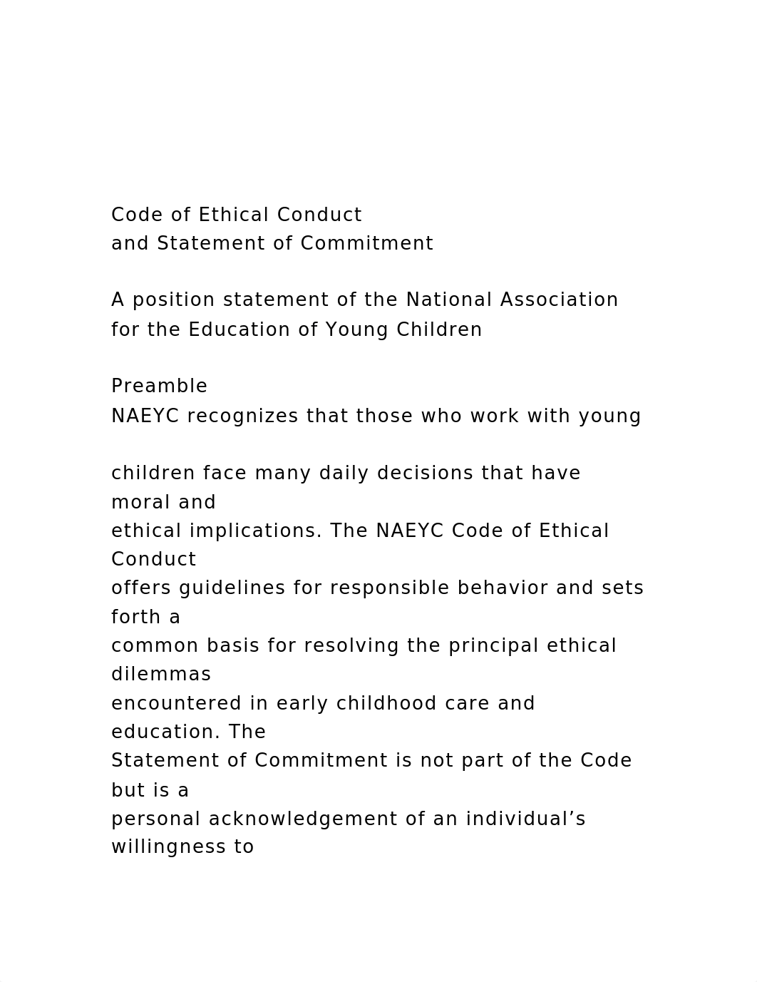 Code of Ethical Conductand Statement of CommitmentA posi.docx_dkh6bnhslnl_page2