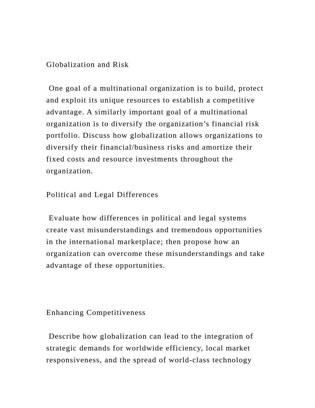 Globalization and Risk One goal of a multinational organizatio.docx_dkhcwz8wopk_page2