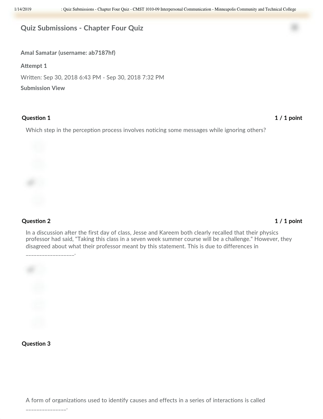 _ Quiz Submissions - Chapter Four Quiz - CMST 1010-09 Interpersonal Communication - Minneapolis Comm_dkhff8daspt_page1