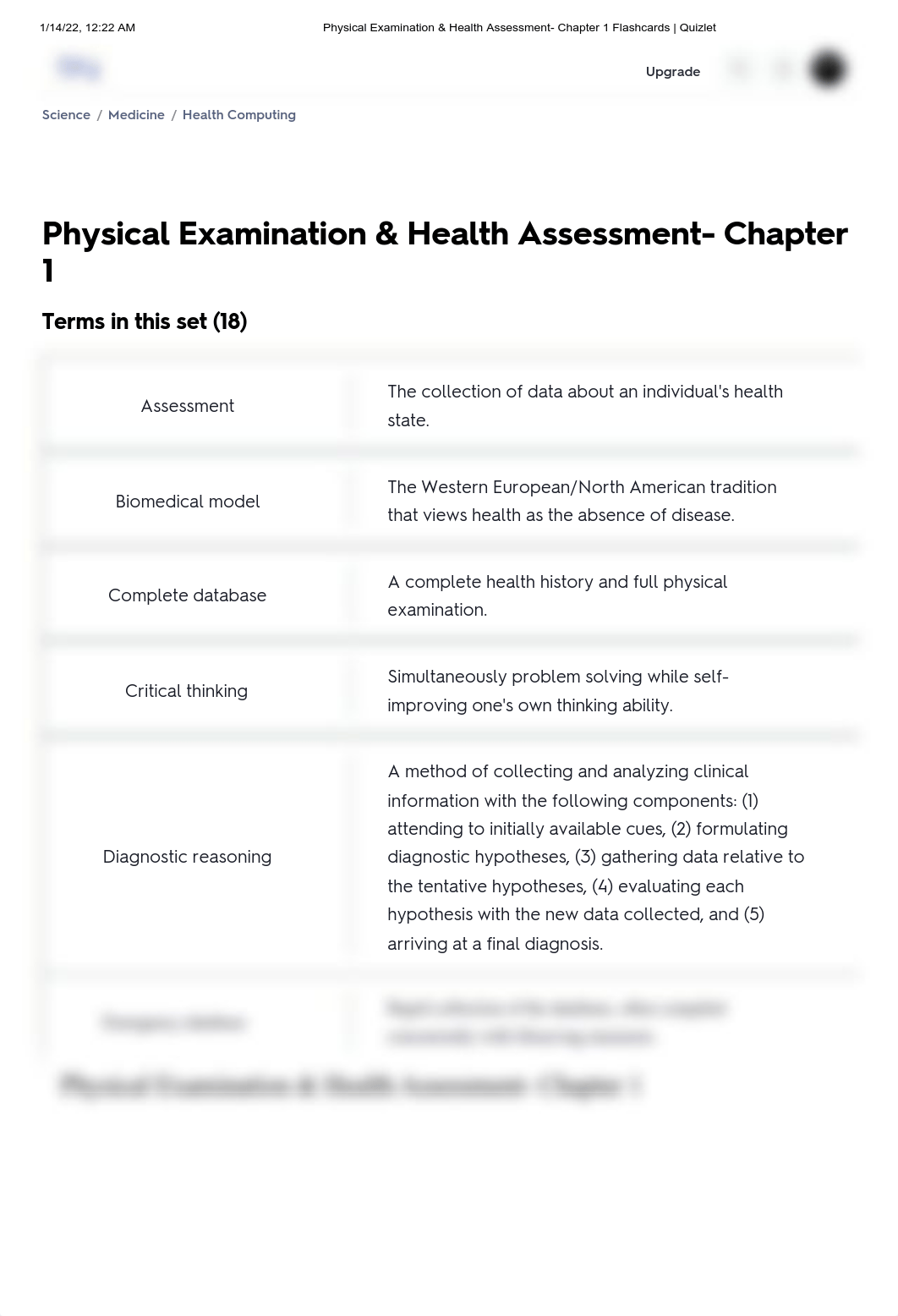 Physical Examination & Health Assessment- Chapter 1 Flashcards _ Quizlet.pdf_dkhg9crqvta_page1