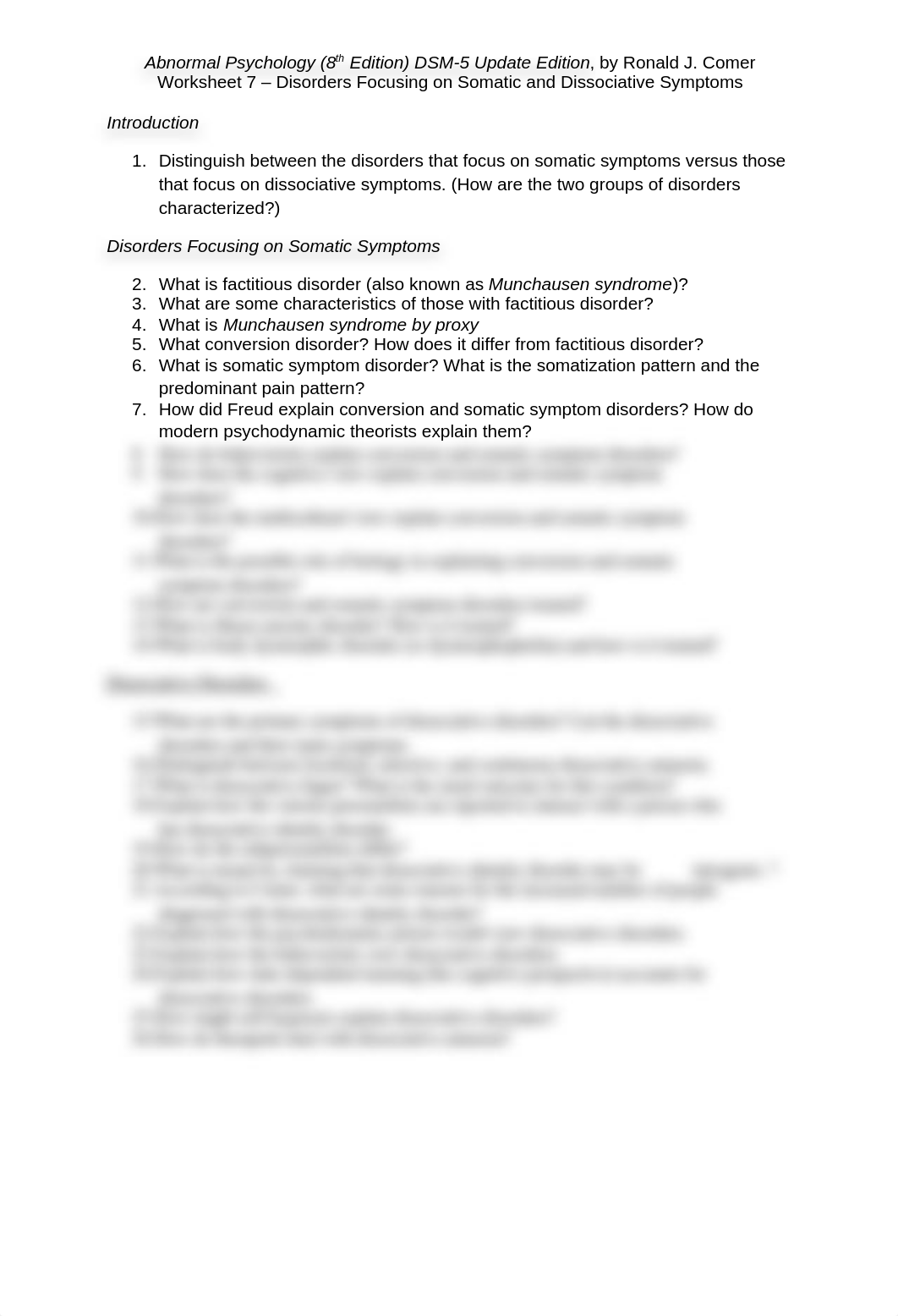 Worksheet 7 - Disorders Focusing on Somatic and Dissociative Symptoms_dkhh34dz0sh_page1