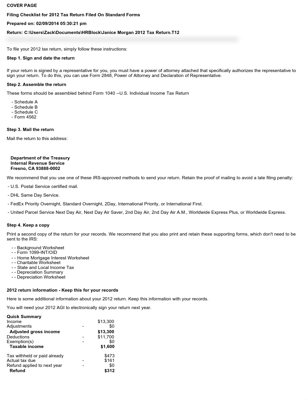 Janice Morgan 2012 Tax Return_T12_For_Records_dkho9535q9k_page1