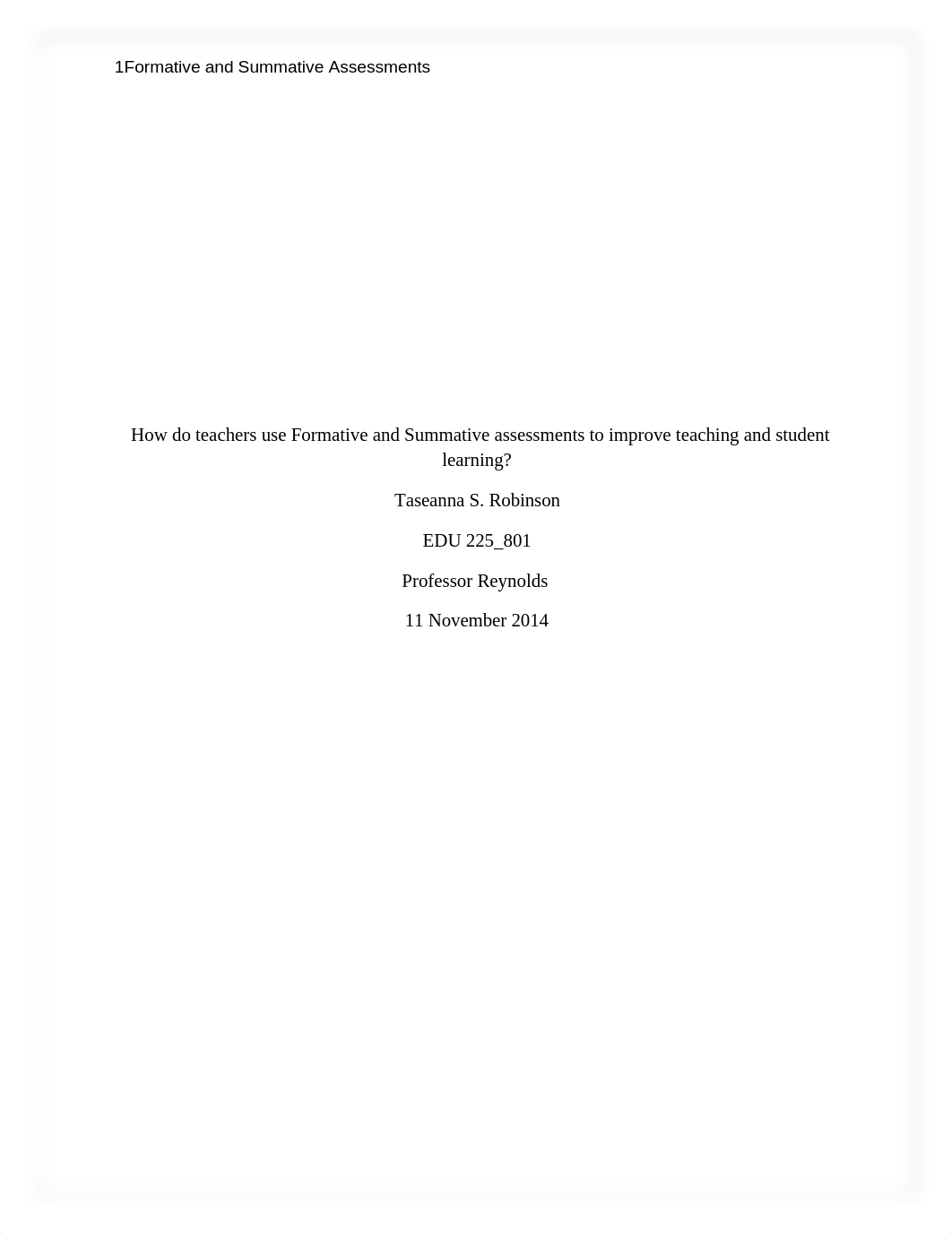 How do teachers use Formative and Summative assessments to improve teaching and student learning_dkhwjb5ktt2_page1