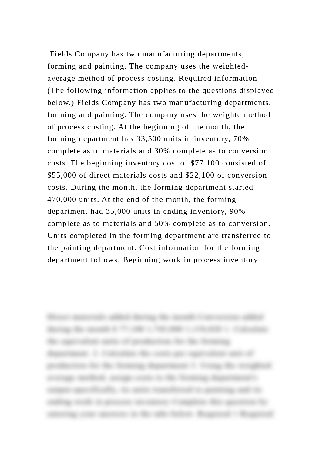 Fields Company has two manufacturing departments, forming and paint.docx_dkhwls8ad05_page2