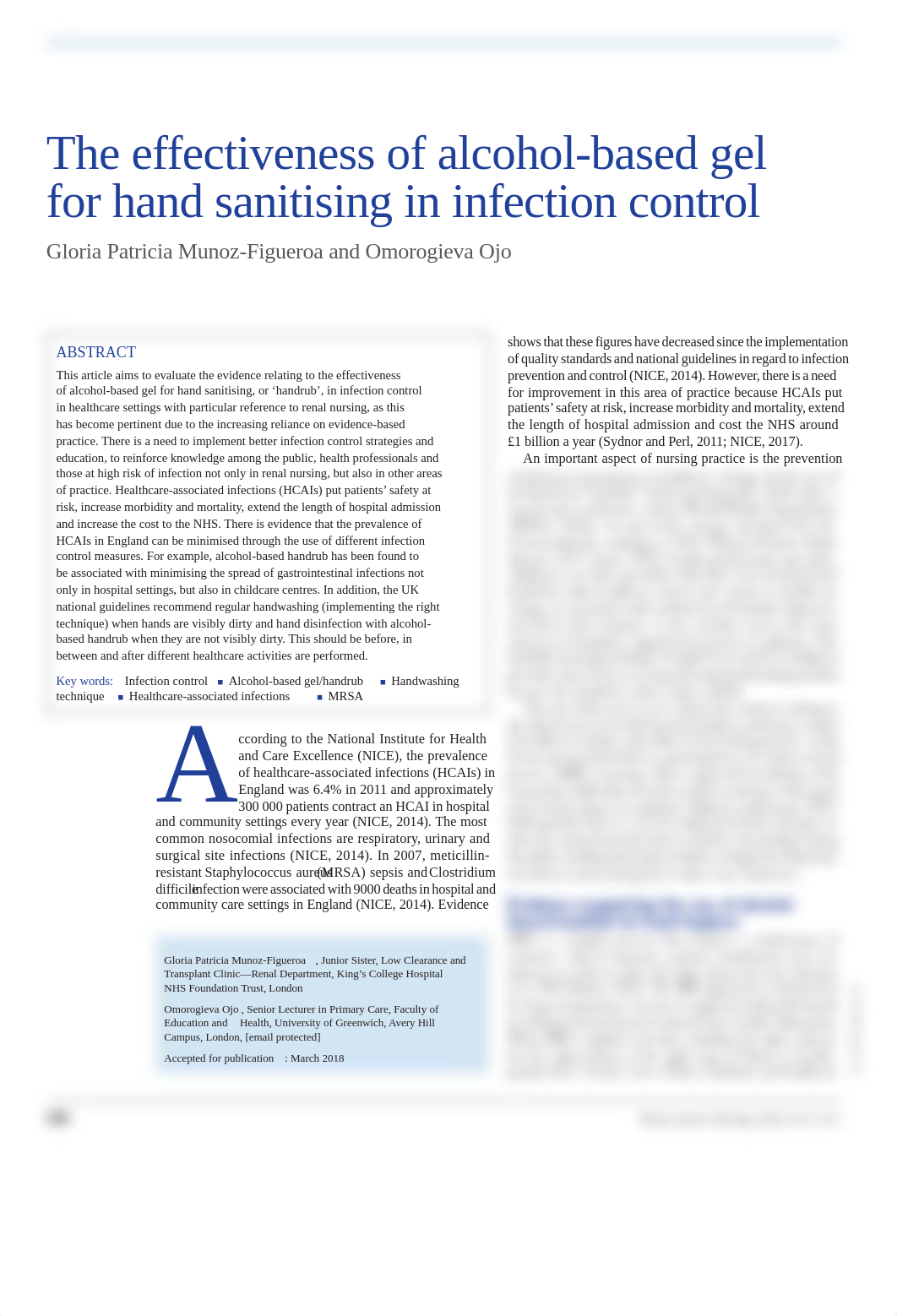 The effectiveness of alcohol-based gel for hand sanitising in infection control.pdf_dkhzi6ryuui_page1