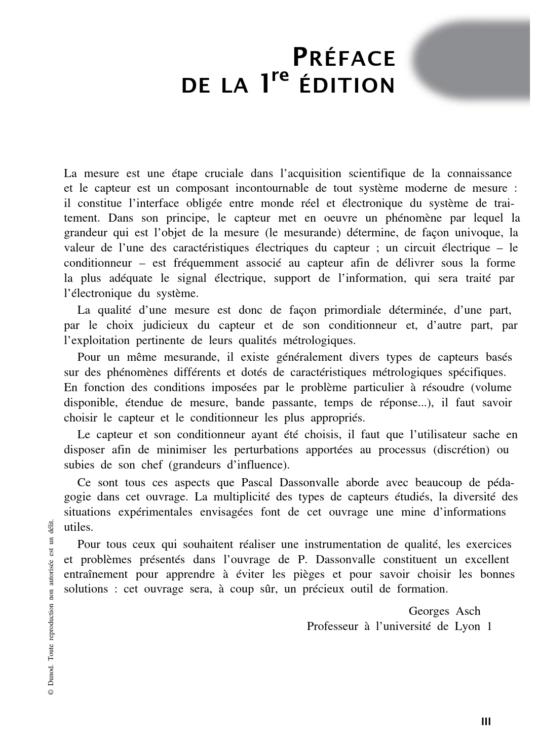 Pascal Dassonvalle. Les capteurs. 70 exercices et problèmes corrigés. 3 e édition.pdf_dki2b2vucgv_page3