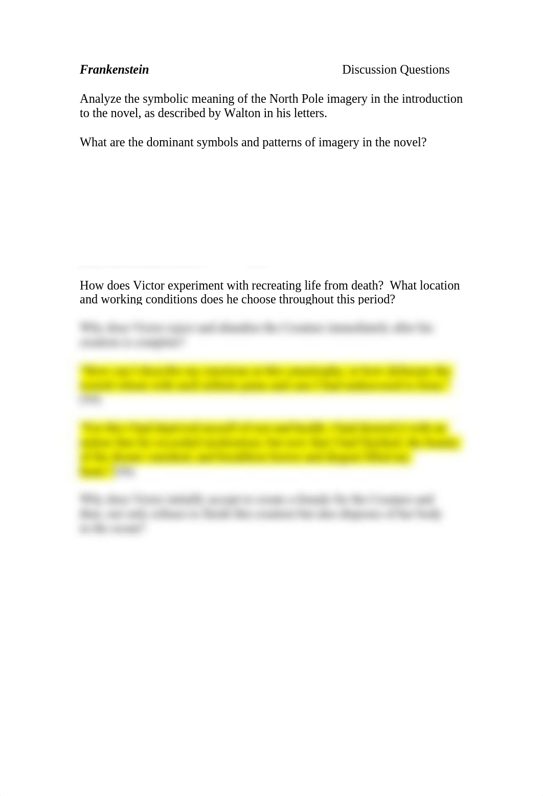 FRANKENSTEIN Additional Discussion Questions .docx_dki3kuh9nng_page1