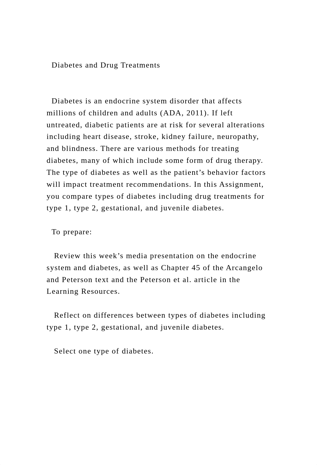 Diabetes and Drug Treatments   Diabetes is an endocrine syste.docx_dkicm7oaidr_page2