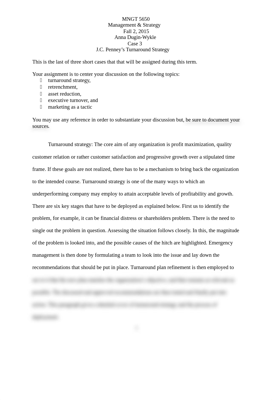 MNGT 5650 Case 3 J.C. Penney's Turnaround Strategy-2.docx_dkiehy548ij_page1