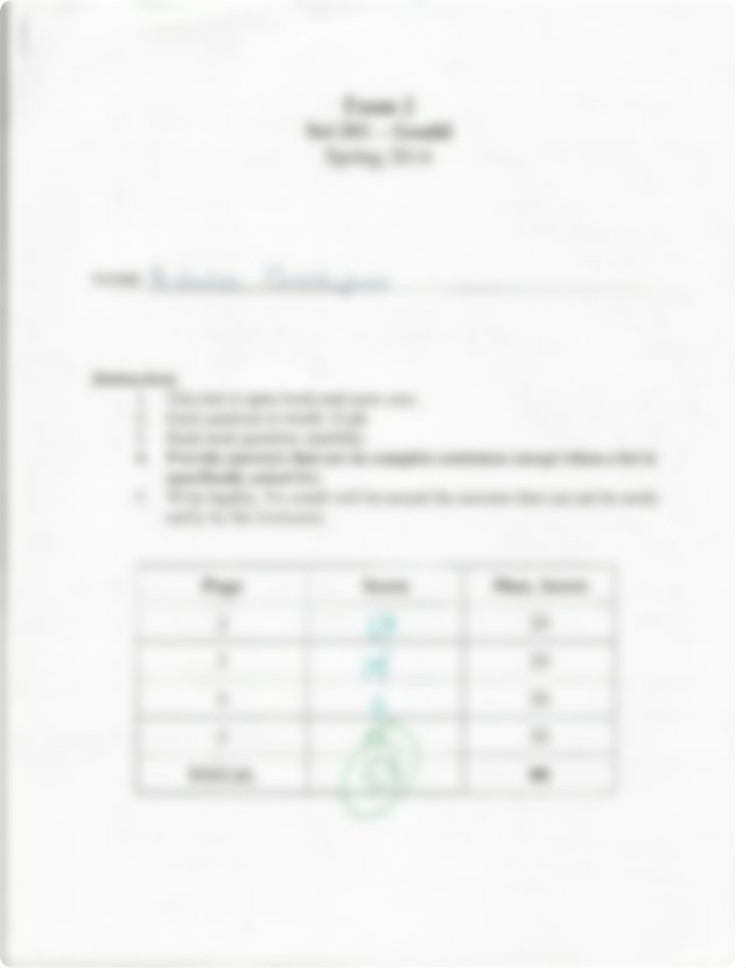 SCI 201 Exam #2 Spring 2014_dkj0k31umm6_page1