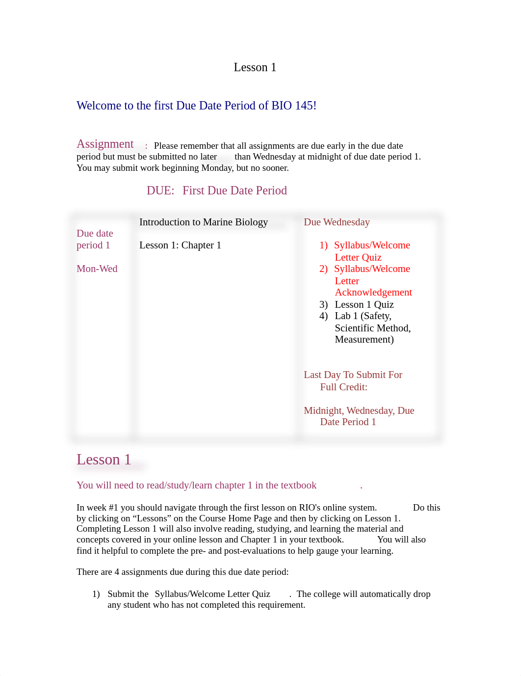 Lesson 1 - BIO 145 - 8 week.doc_dkj9kcownjd_page1