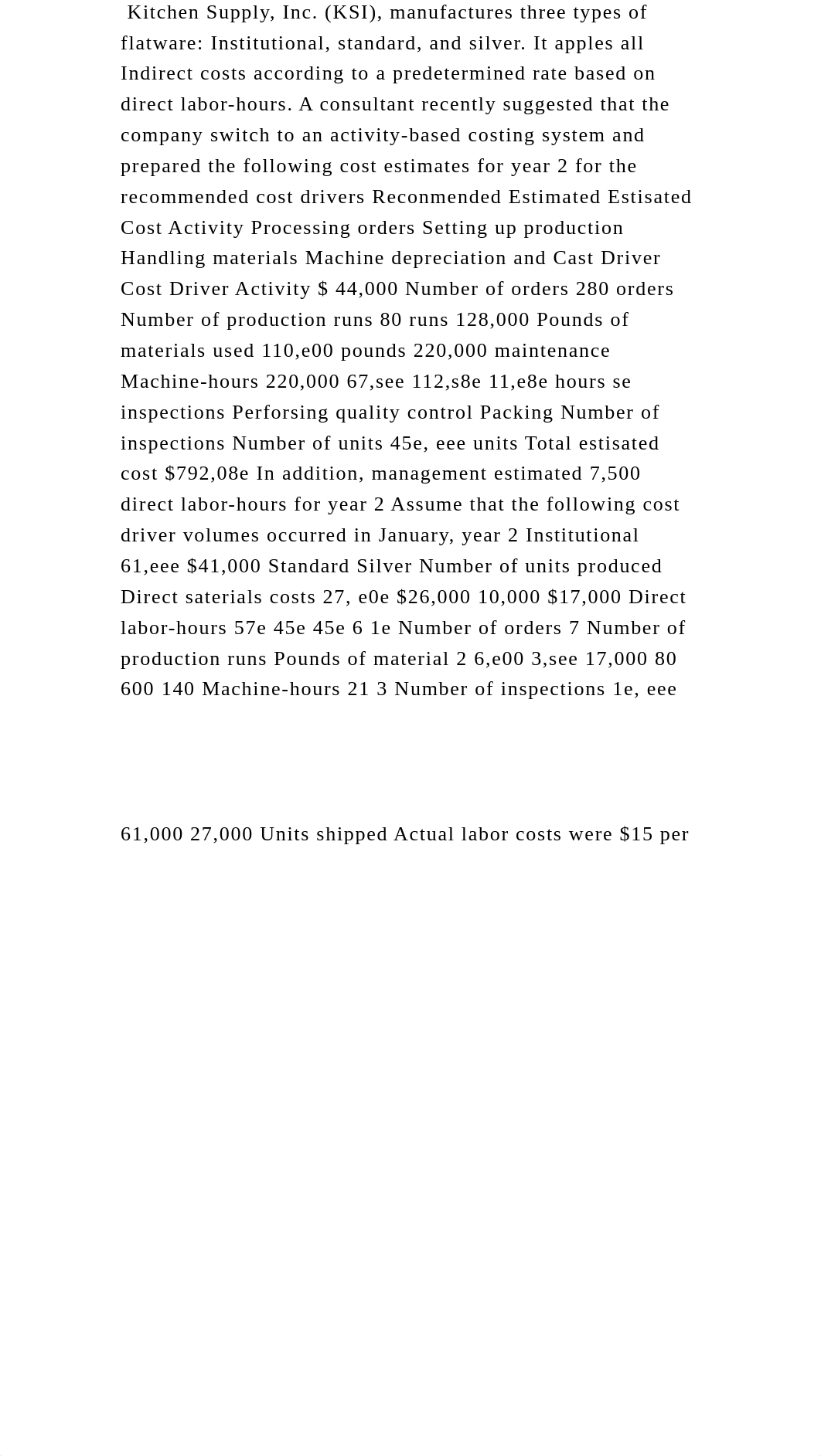 Kitchen Supply, Inc. (KSI), manufactures three types of flatw.docx_dkjbakcqcca_page2