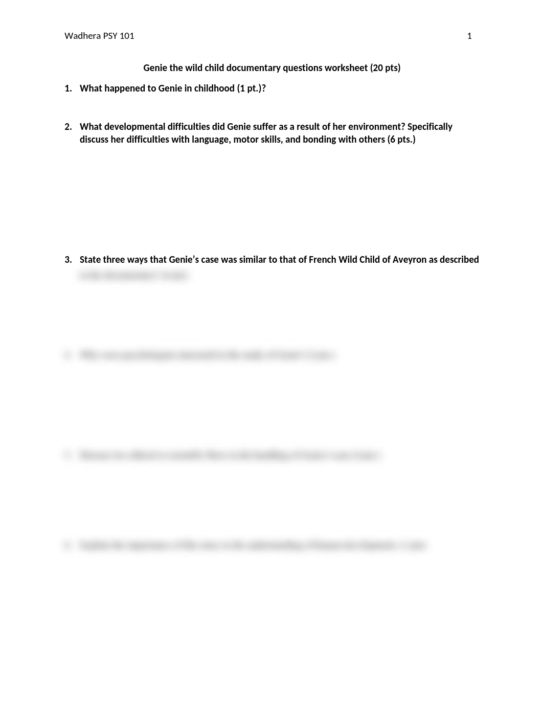 Genie the wild child documentary questions worksheet.docx_dkjp98edtok_page1