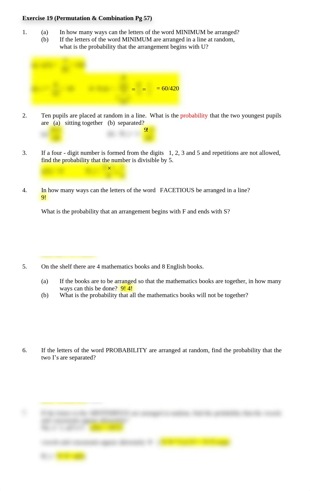 Exercise 19 Permutation & Combination Answer.pdf_dkk7g44aapn_page1