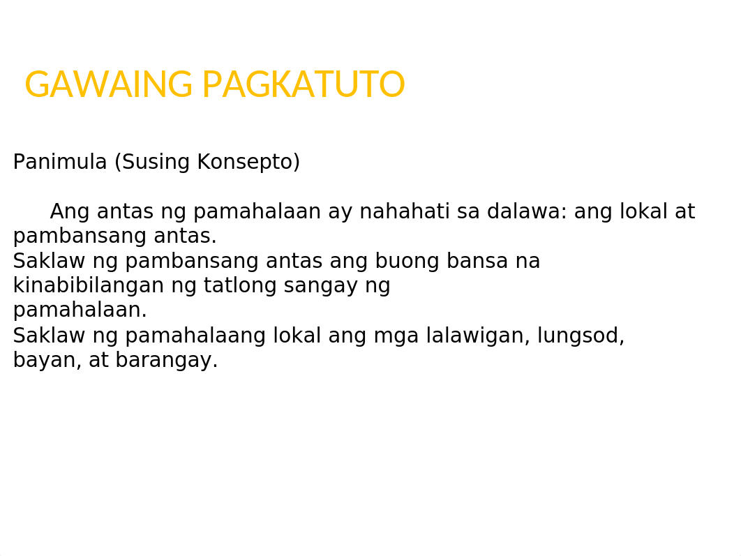 AP YUNIT 3, WEEK 2-3  Mga Antas ng Pamahalaan.pptx_dkkabmz9a64_page2