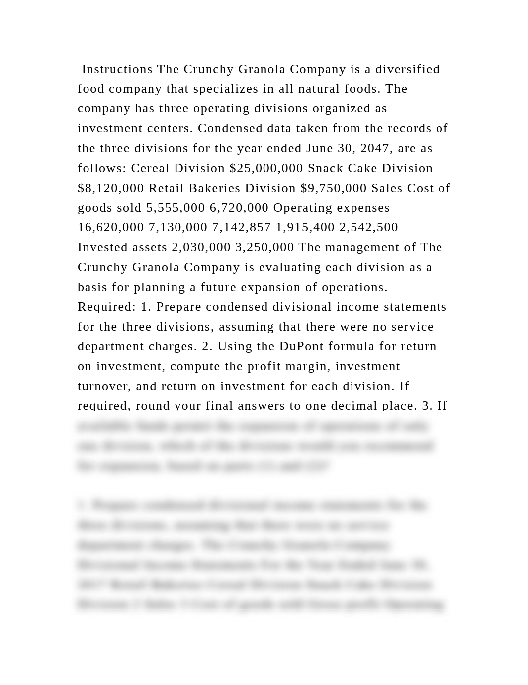 Instructions The Crunchy Granola Company is a diversified food compan.docx_dkki6a8961y_page2