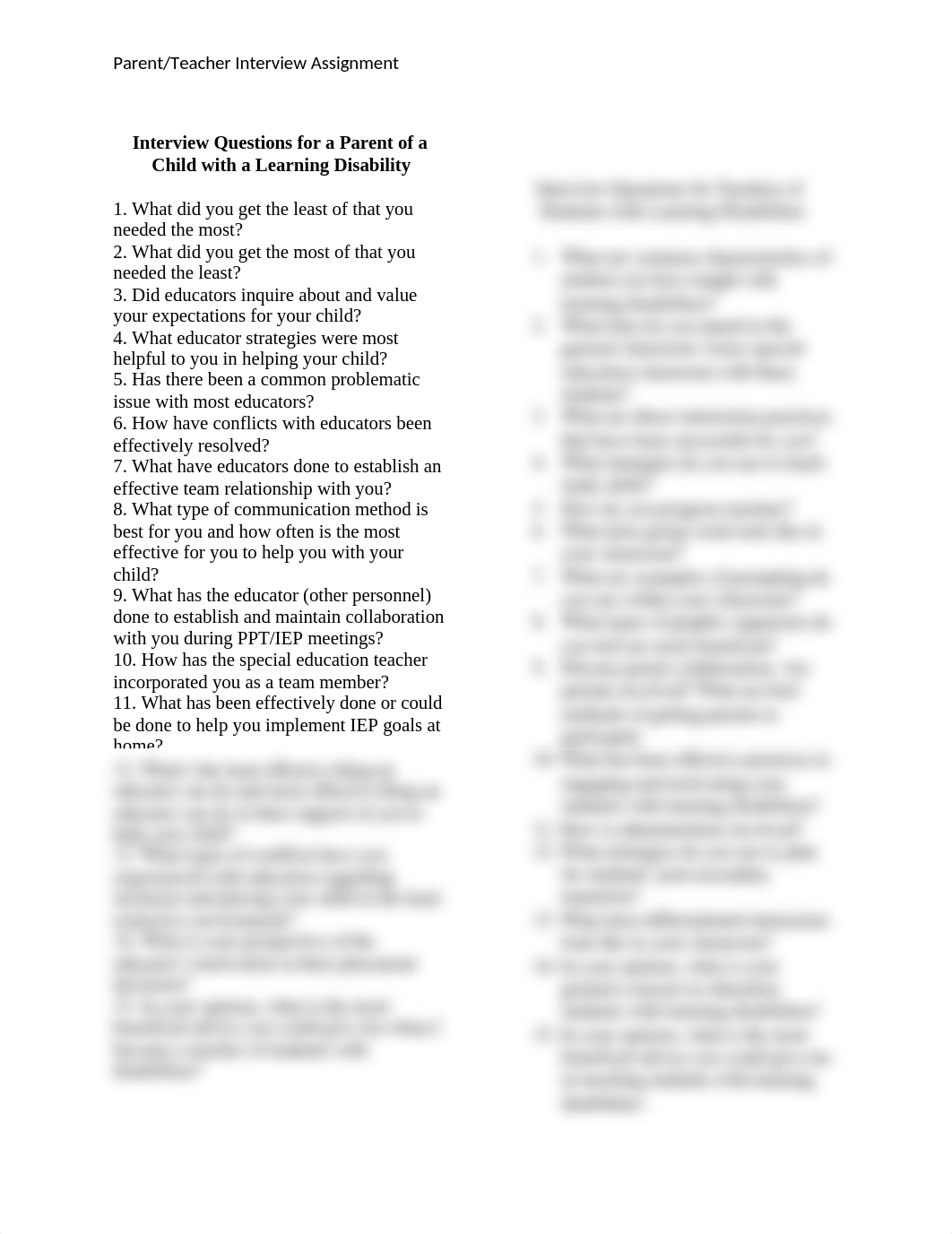 Interview Questions for a Parent or teacher of a Child with a Learning Disability (1).docx_dkkla6wbjqg_page1