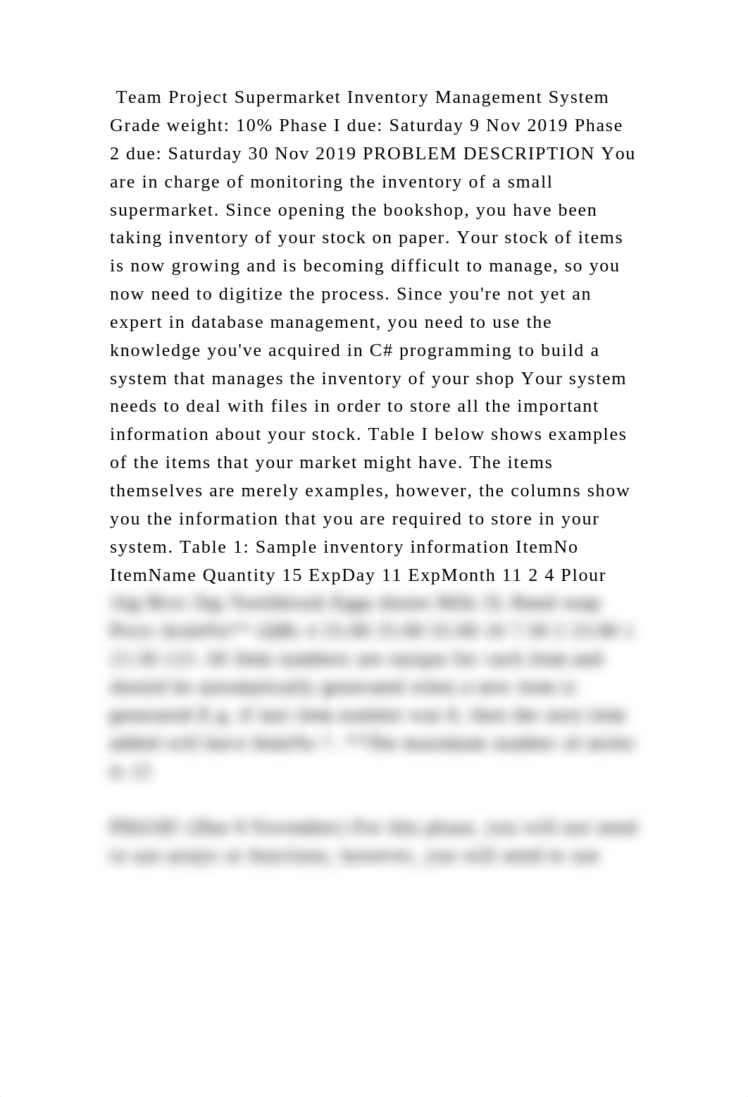 Team Project Supermarket Inventory Management System Grade weight 10.docx_dkkmyh4ojvs_page2