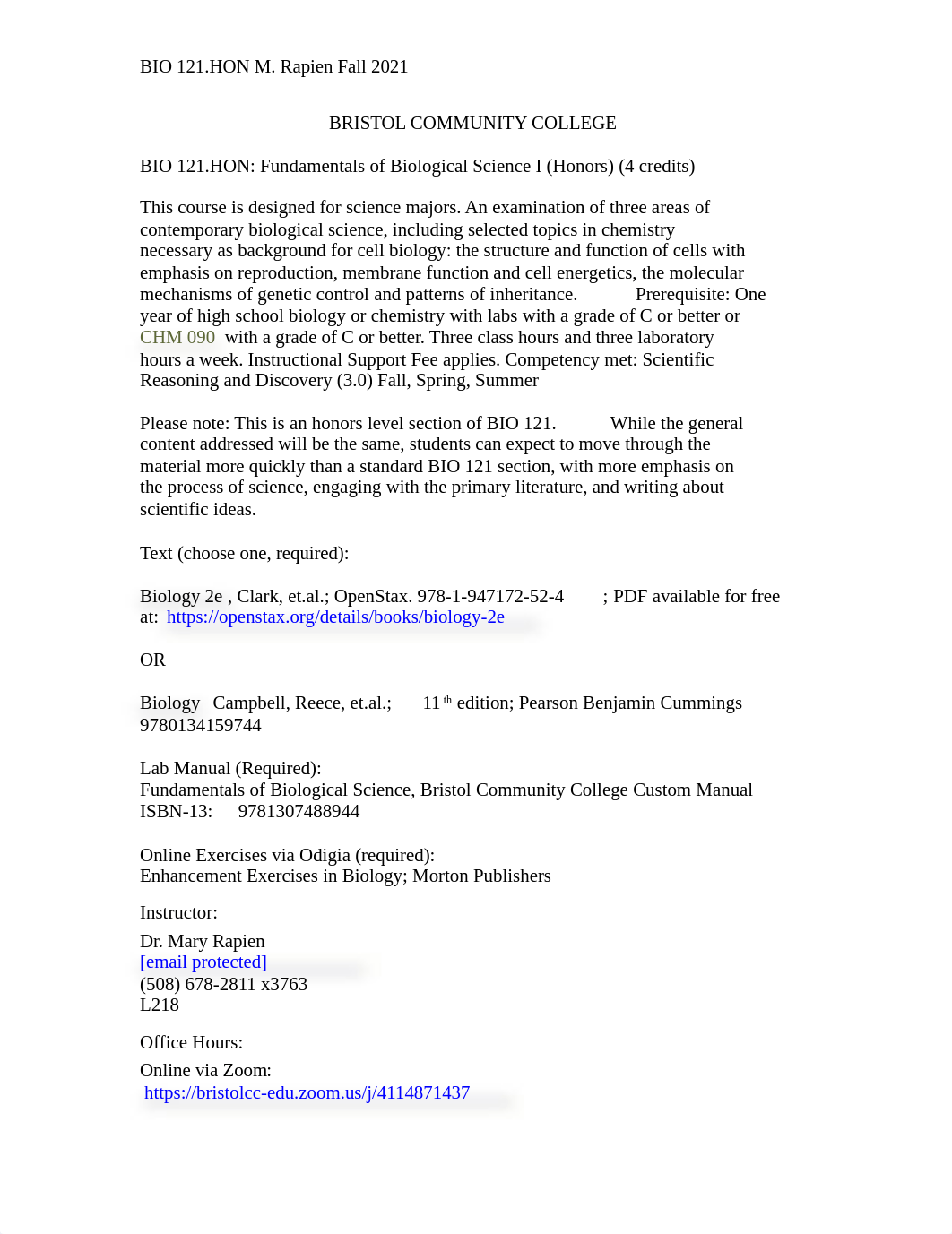 BIO 121.HON Fall 2021.docx_dkl30uzix0q_page1