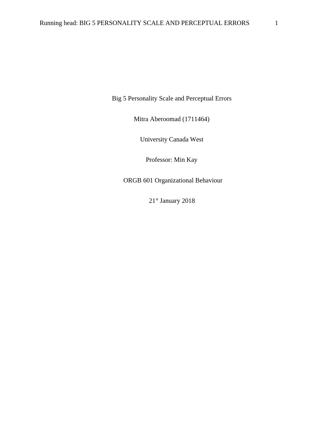 Big 5 Personality and Perceptual Errors -Ver 1.doc_dkle641d33b_page1