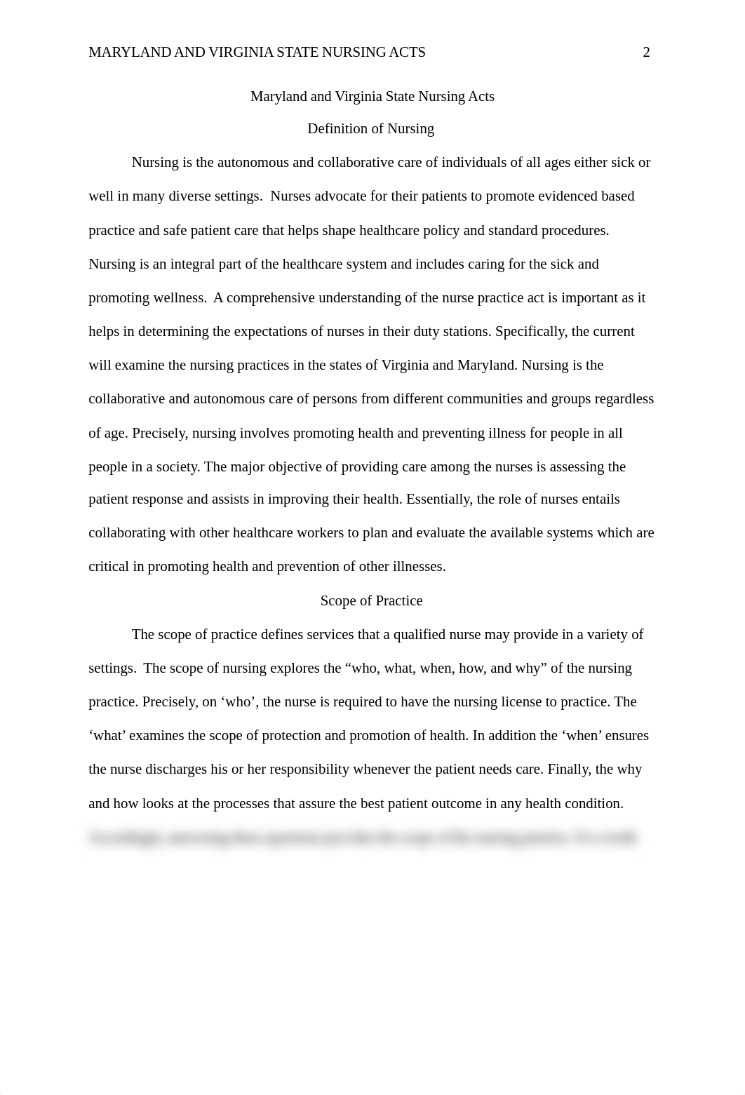 VA and MD nurse practice act paper.docx_dkljwfhszf1_page2