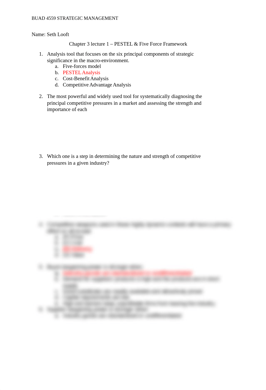 Chapter 3 lecture 1 - PESTEL & Five Force Framework.docx_dkm9mou9z4d_page1