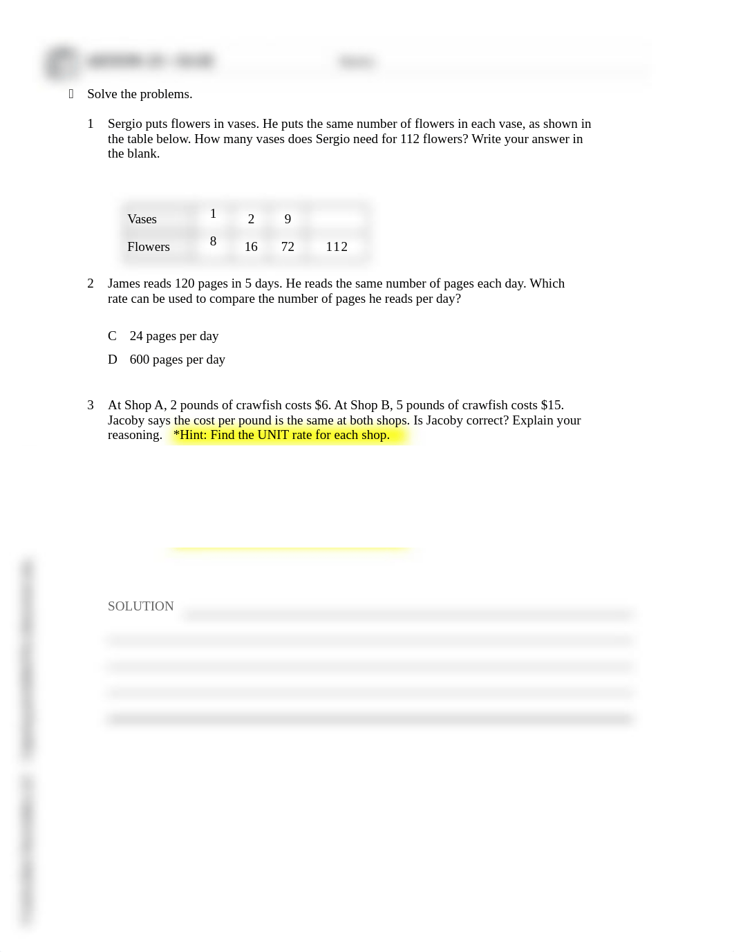 Lesson 15 Modified Quiz Math Understand Rate Concepts.docx_dkmiwtcic48_page1