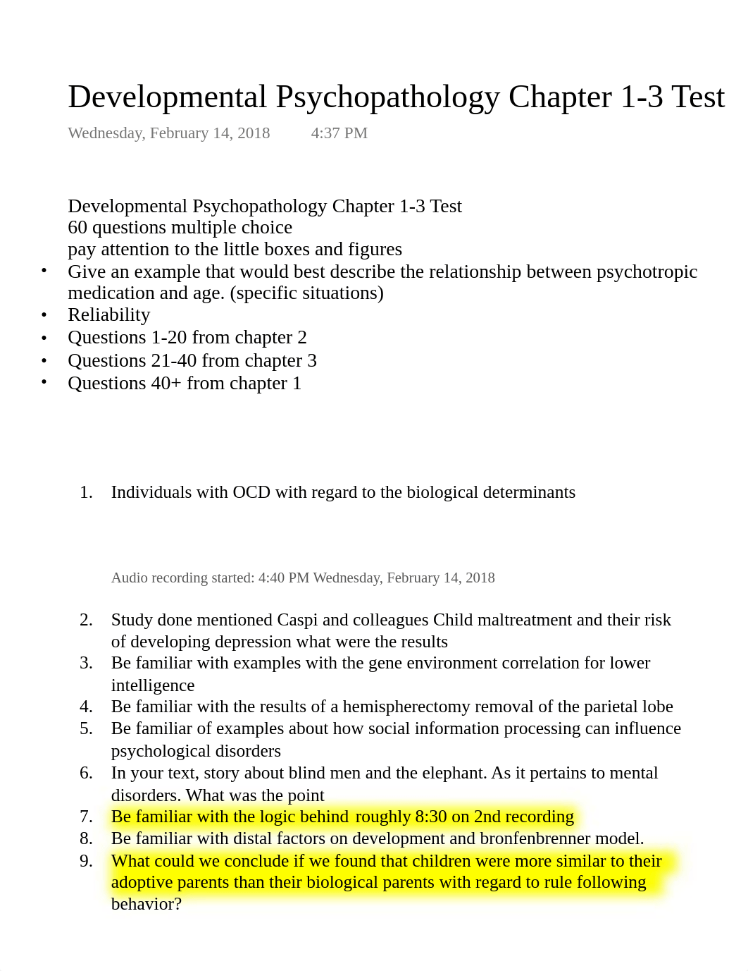 Developmental Psychopathology Chapter 1-3 Test.pdf_dkmociy6win_page1