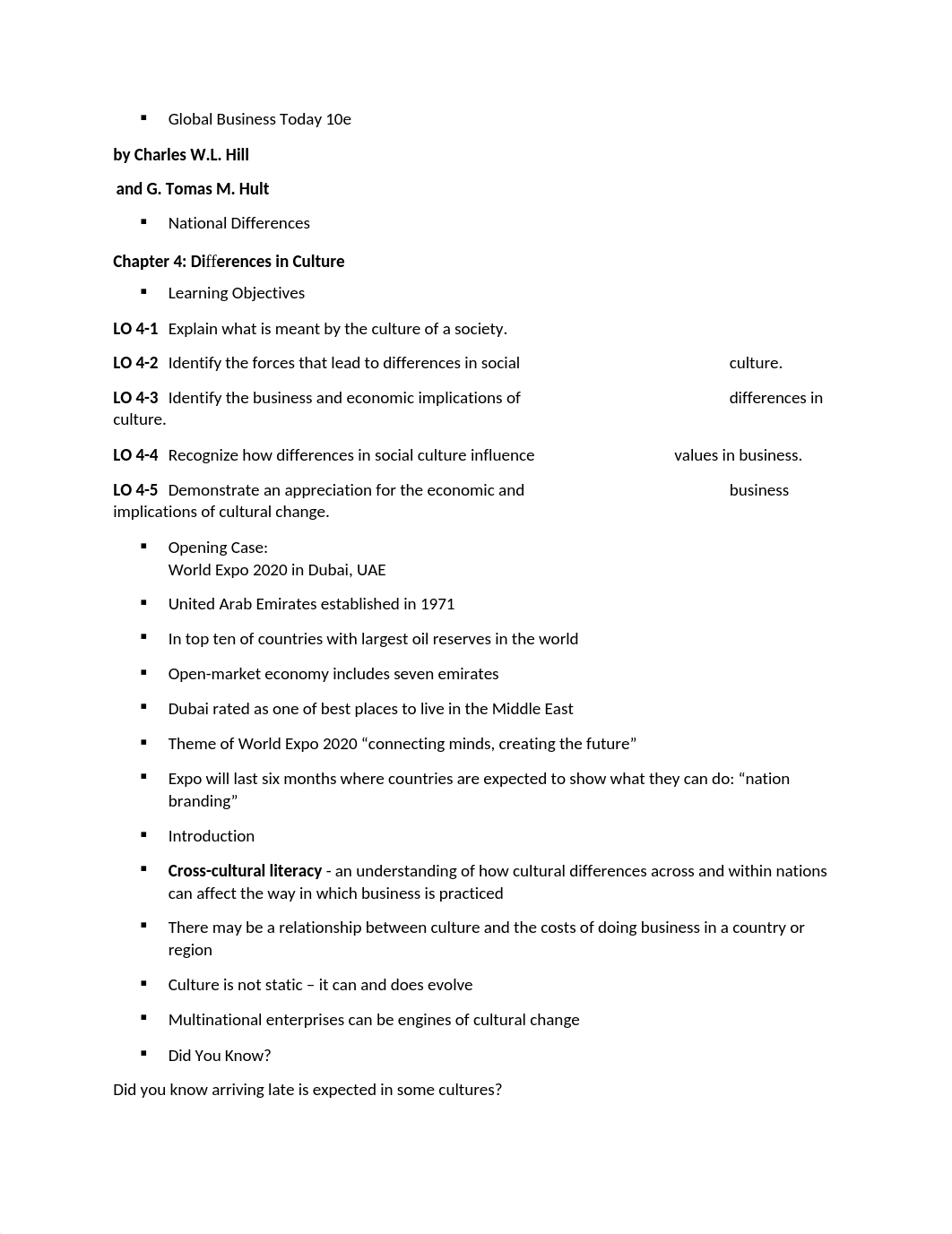 Global Business Today 10e Chapter 4 Notes.doc_dkmskfjn3p8_page1