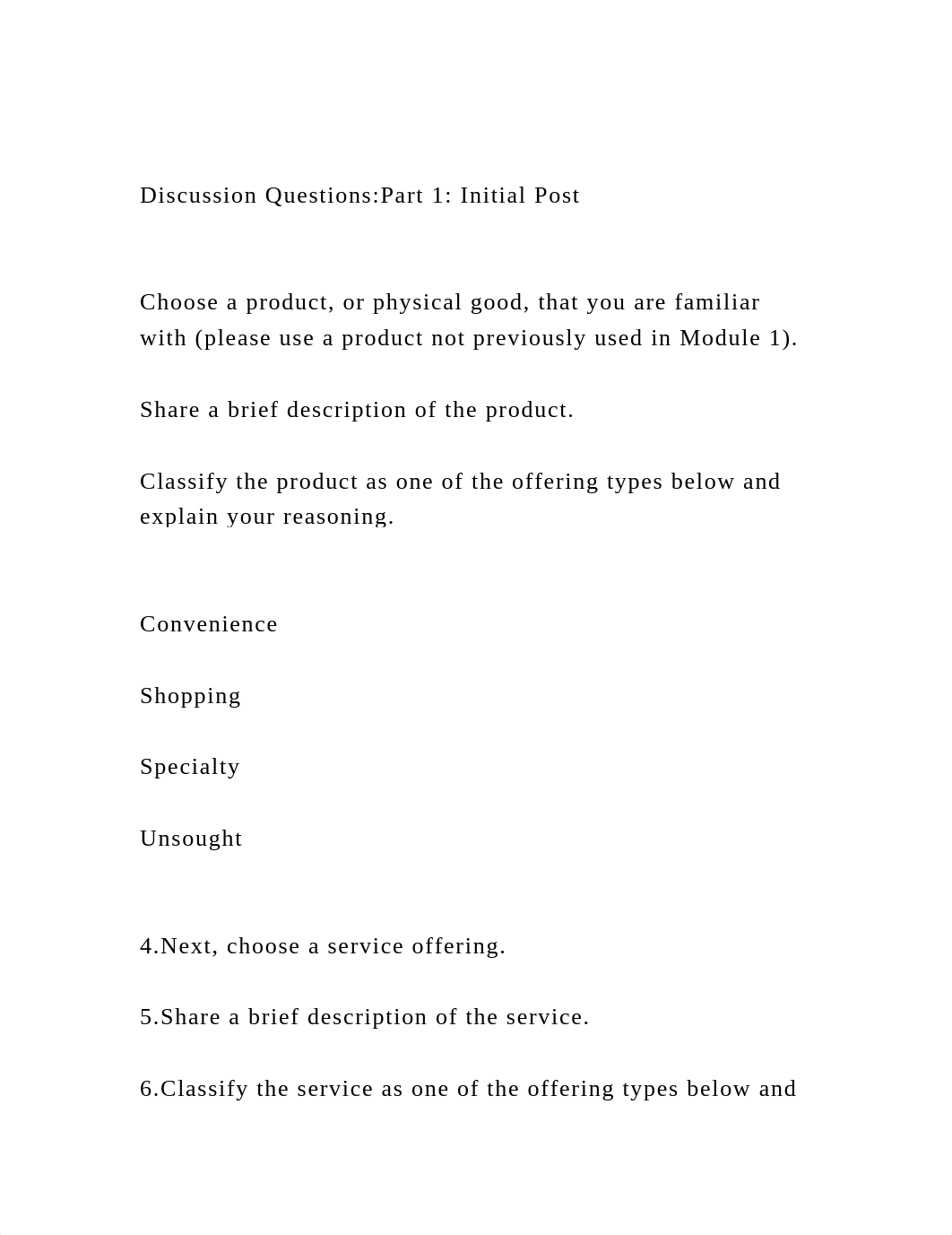 Discussion QuestionsPart 1 Initial PostChoose a product, o.docx_dkn5zajj44b_page2