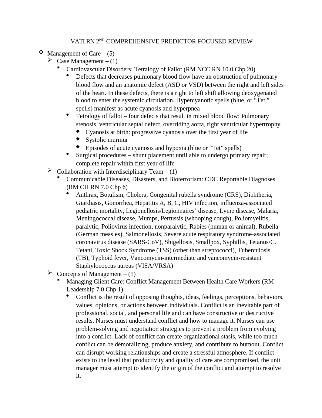 VATI RN 2ND COMPREHENSIVE PREDICTOR FOCUSED REVIEW.docx_dkn7an9209z_page1