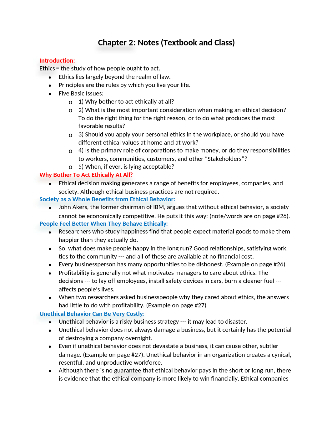 Business Law - Chapter 2 (Notes from Textbook)_dknegswb3j4_page1