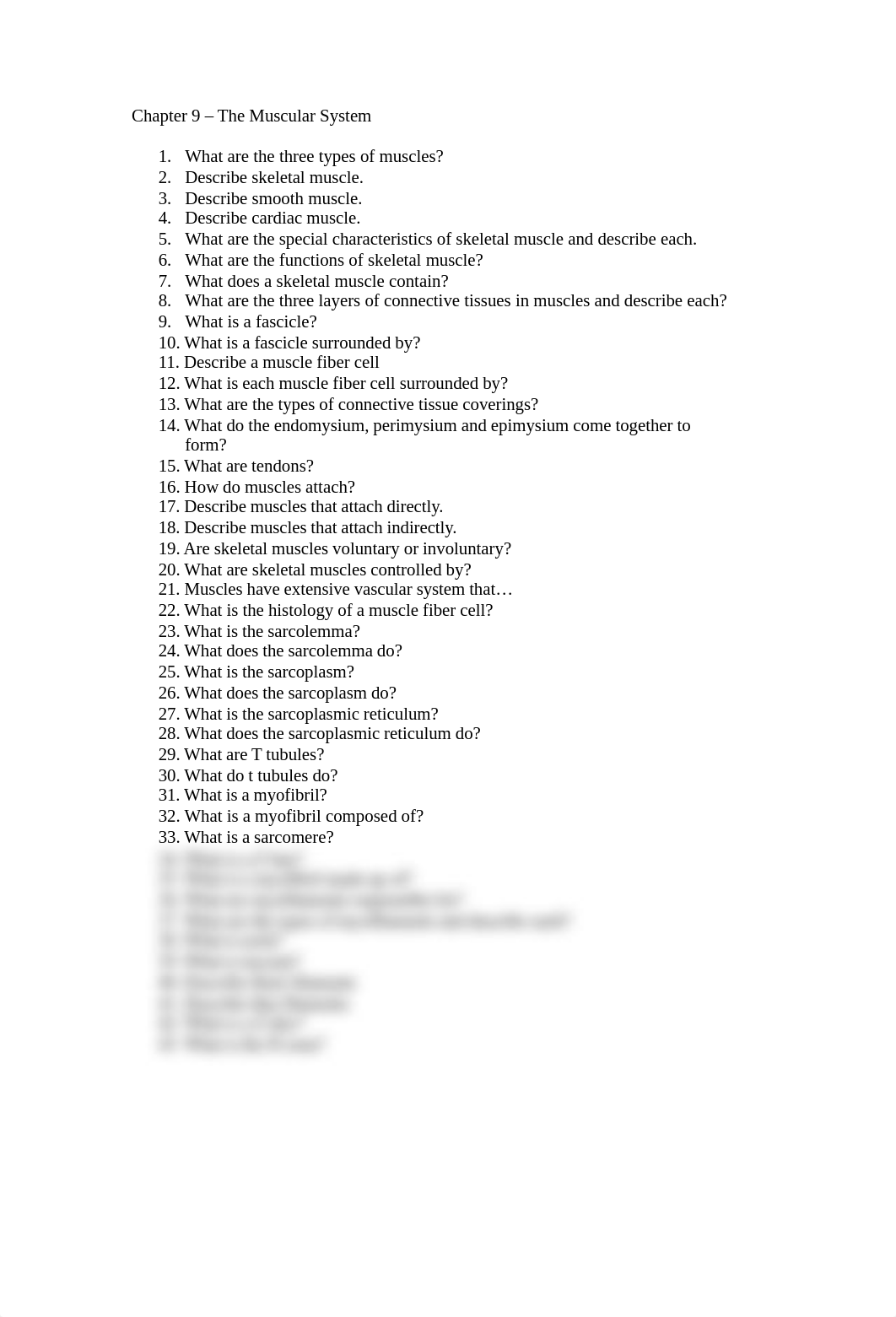 Chapter 9 - The Muscular System Questions_dknfoadpyau_page1