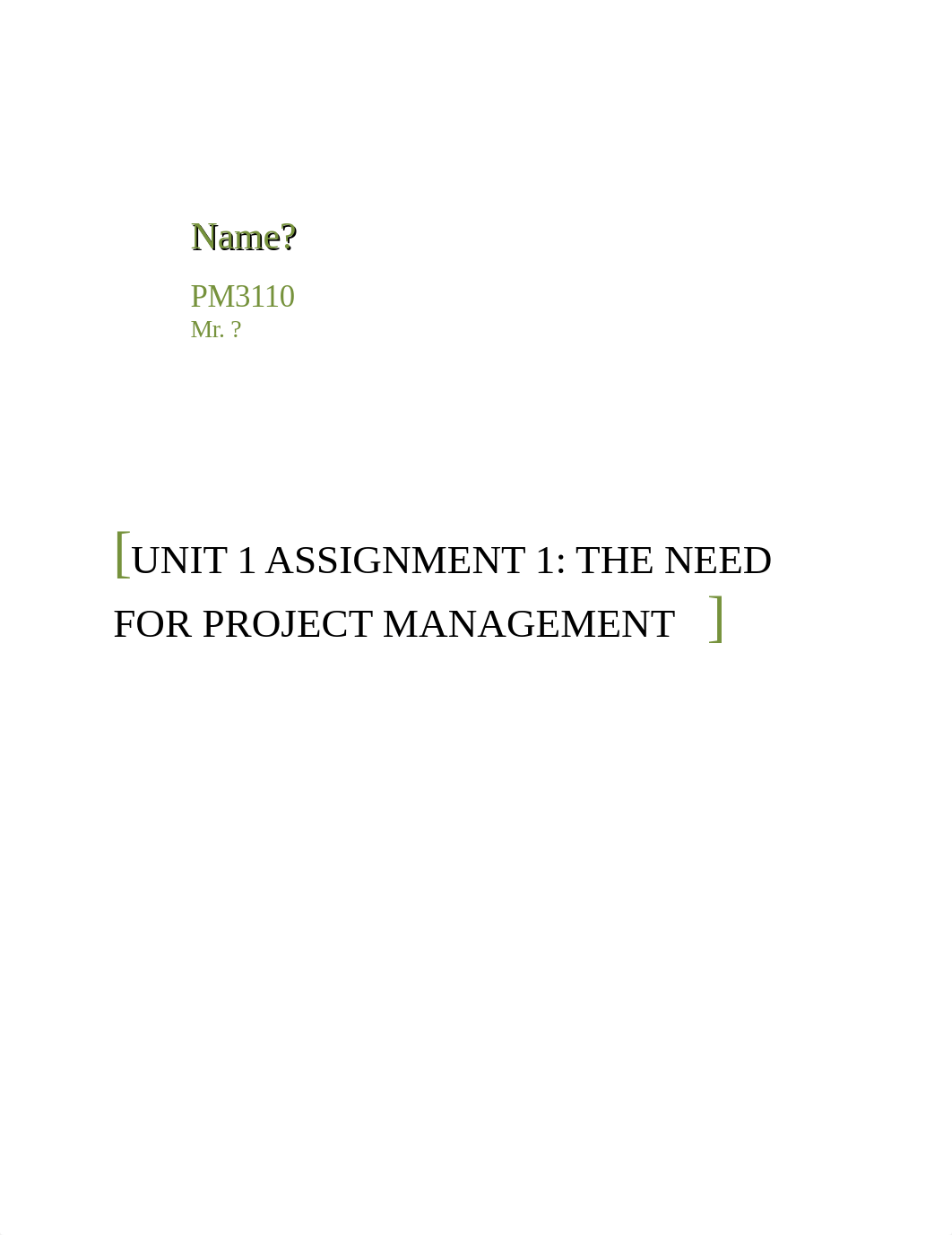 Unit 1 Assignment 1The need for Project Management_dknnkh8ywix_page1