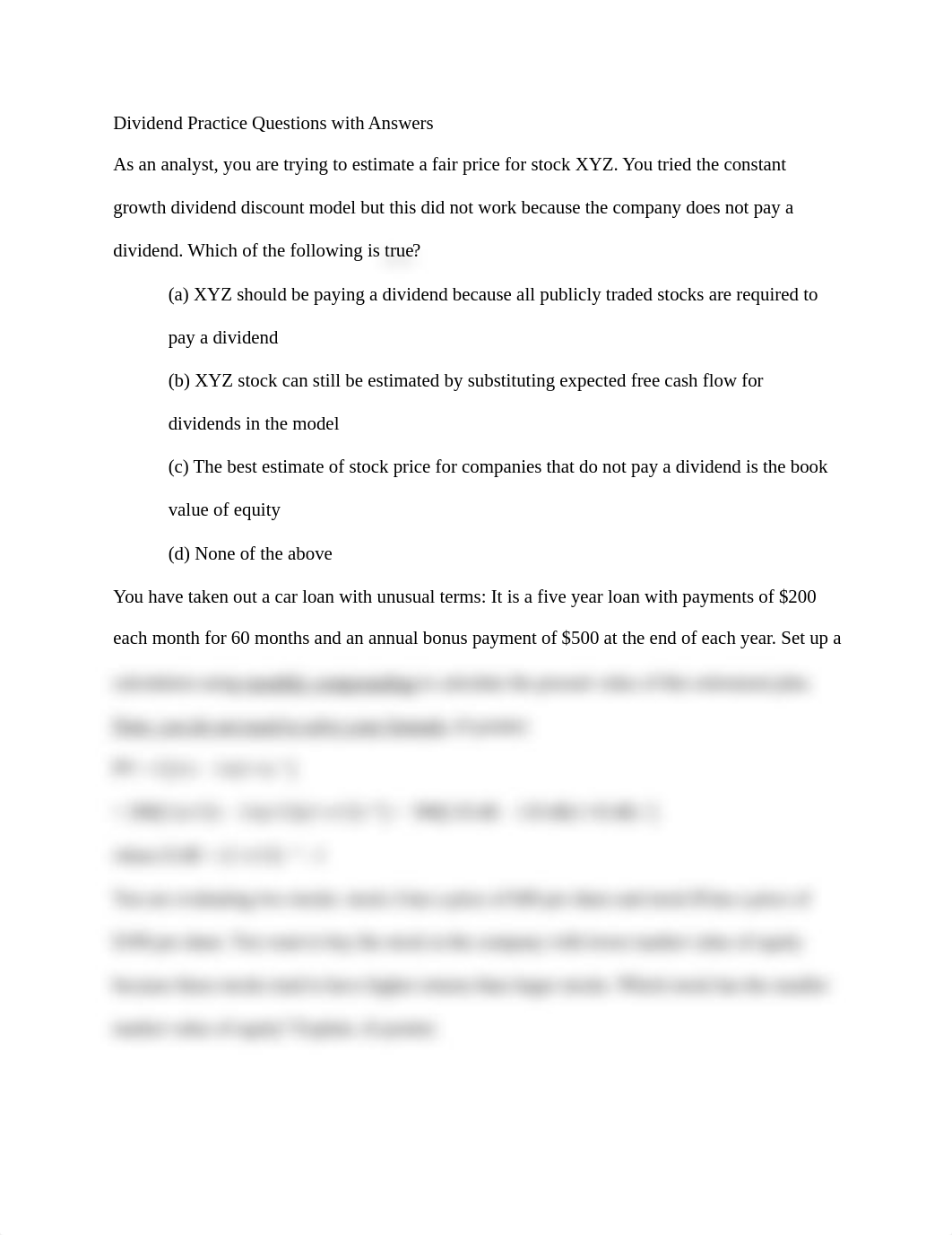 Dividend Practice Questions with Answers_dknp4lh07yh_page1