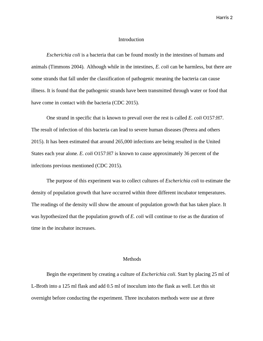 Population Growth of Escherichia coli lab report Kayla Harris.docx_dknpzbx5fyz_page2