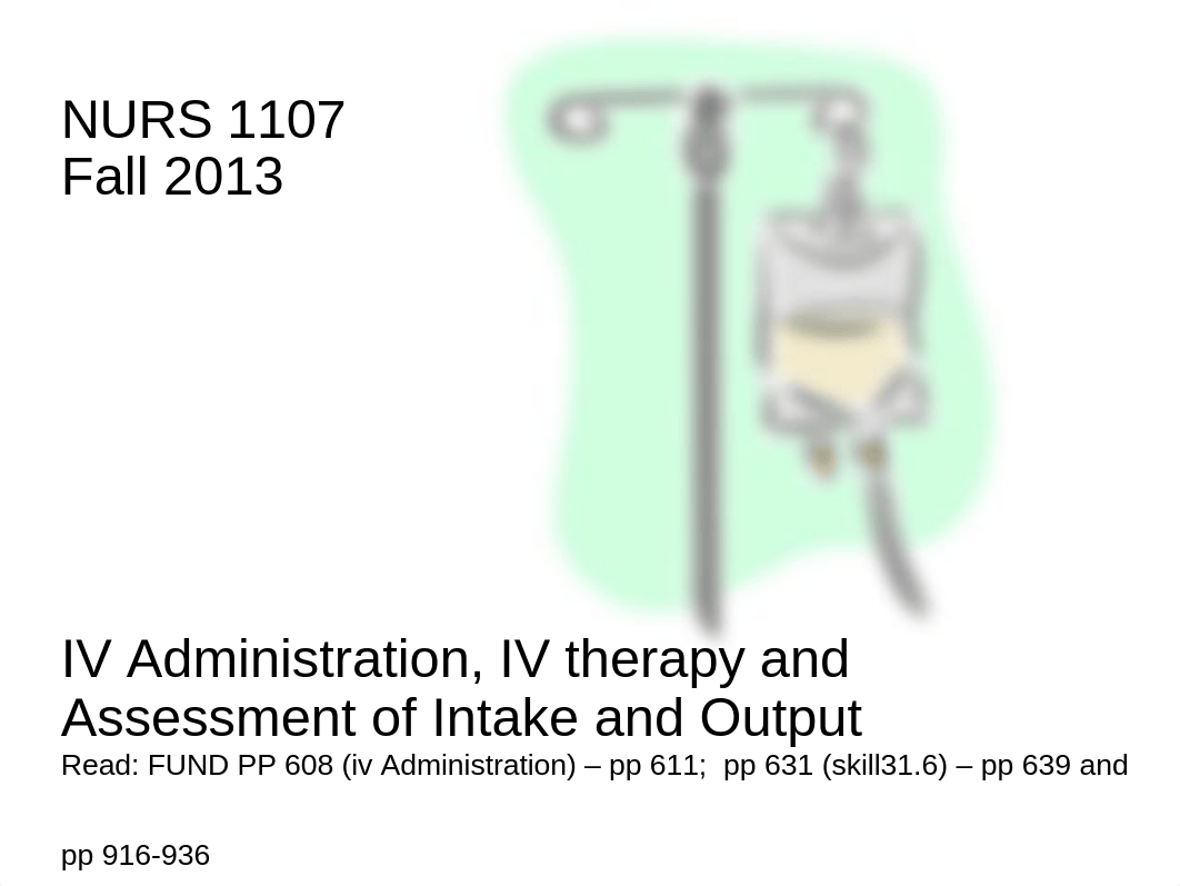 POST - IV therapy and Intake and Output_dknxshgas3j_page1