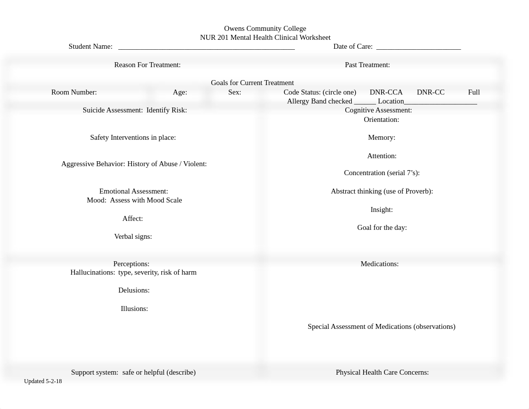 Mental Health Clinical Worksheet.docx_dkoir8xcqj9_page1