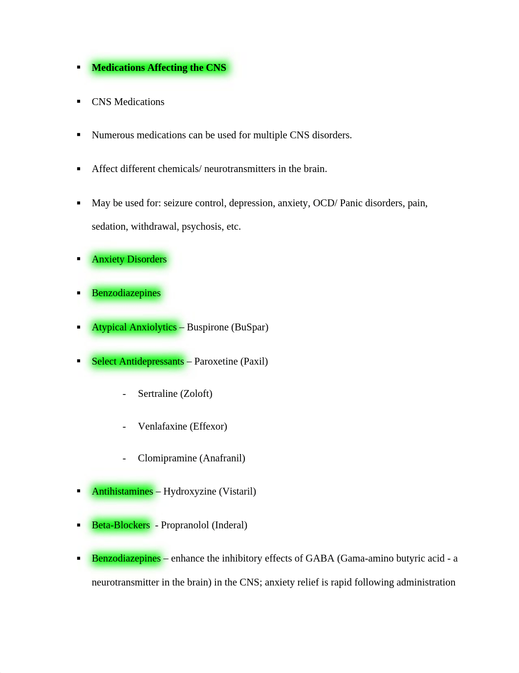 Medications Affecting the CNS_dkord0dpzn6_page1