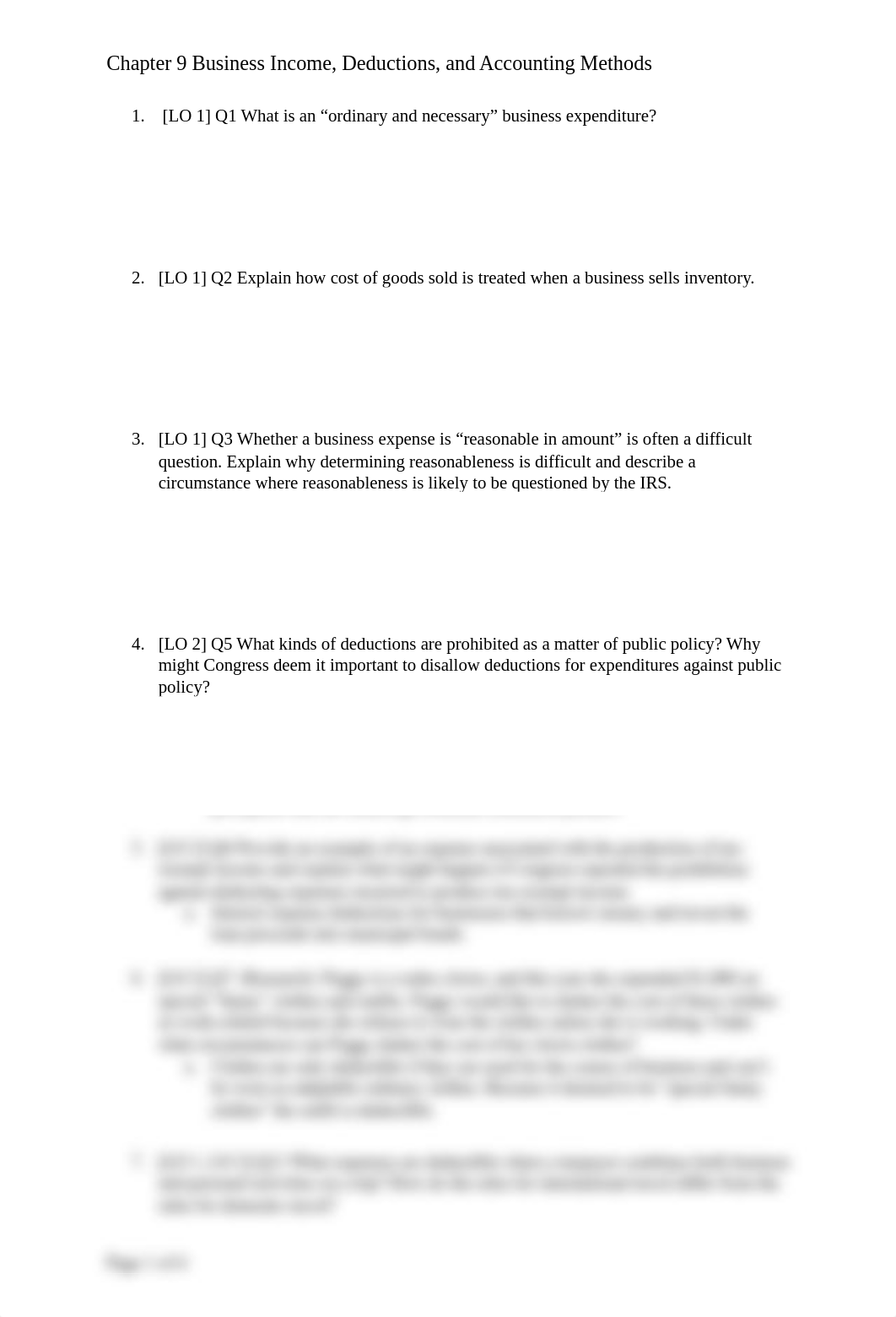 Chapter 9  Business Income Discussion Questions F18 (1).docx_dkp0e3dme1q_page1