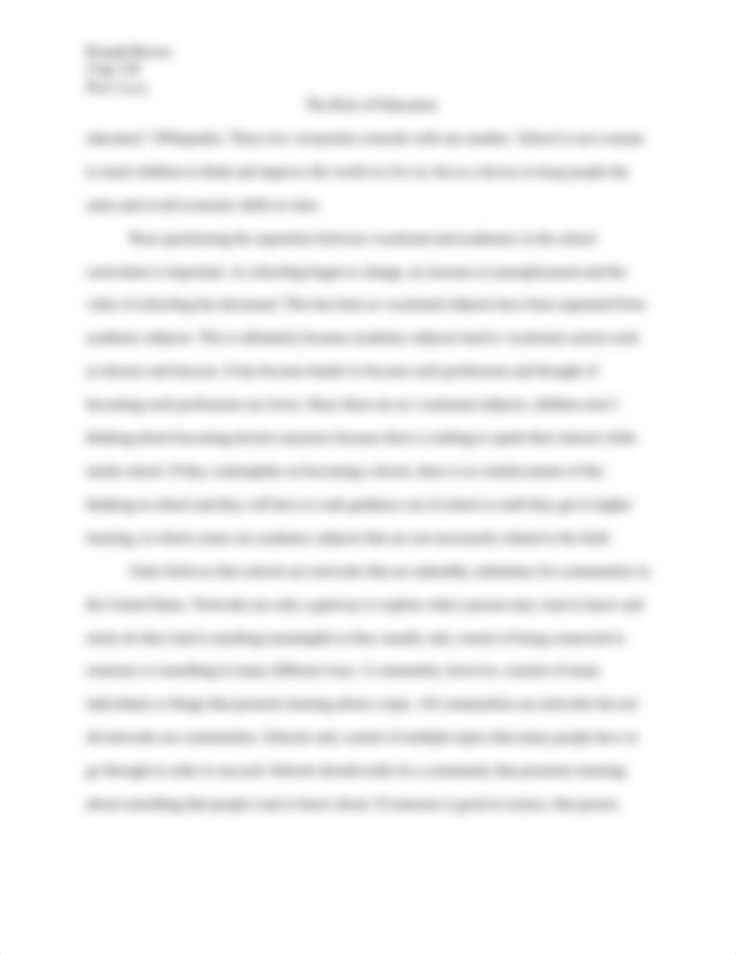 John Taylor Gatto and Mike Rose are advocates for changing the way schooling is approached in the Un_dkp2kj5qhu5_page2