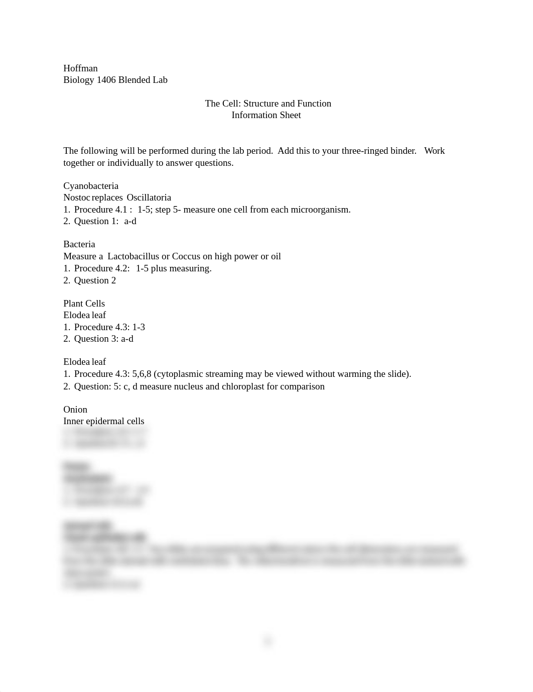 The Cell Structure and Function Information Sheet(1).docx_dkpns7oroj6_page1