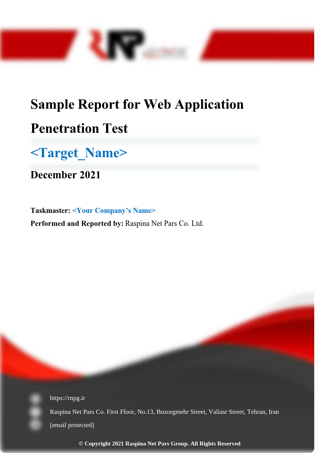 Sample web application penetration test report.pdf_dkq47rwm904_page1