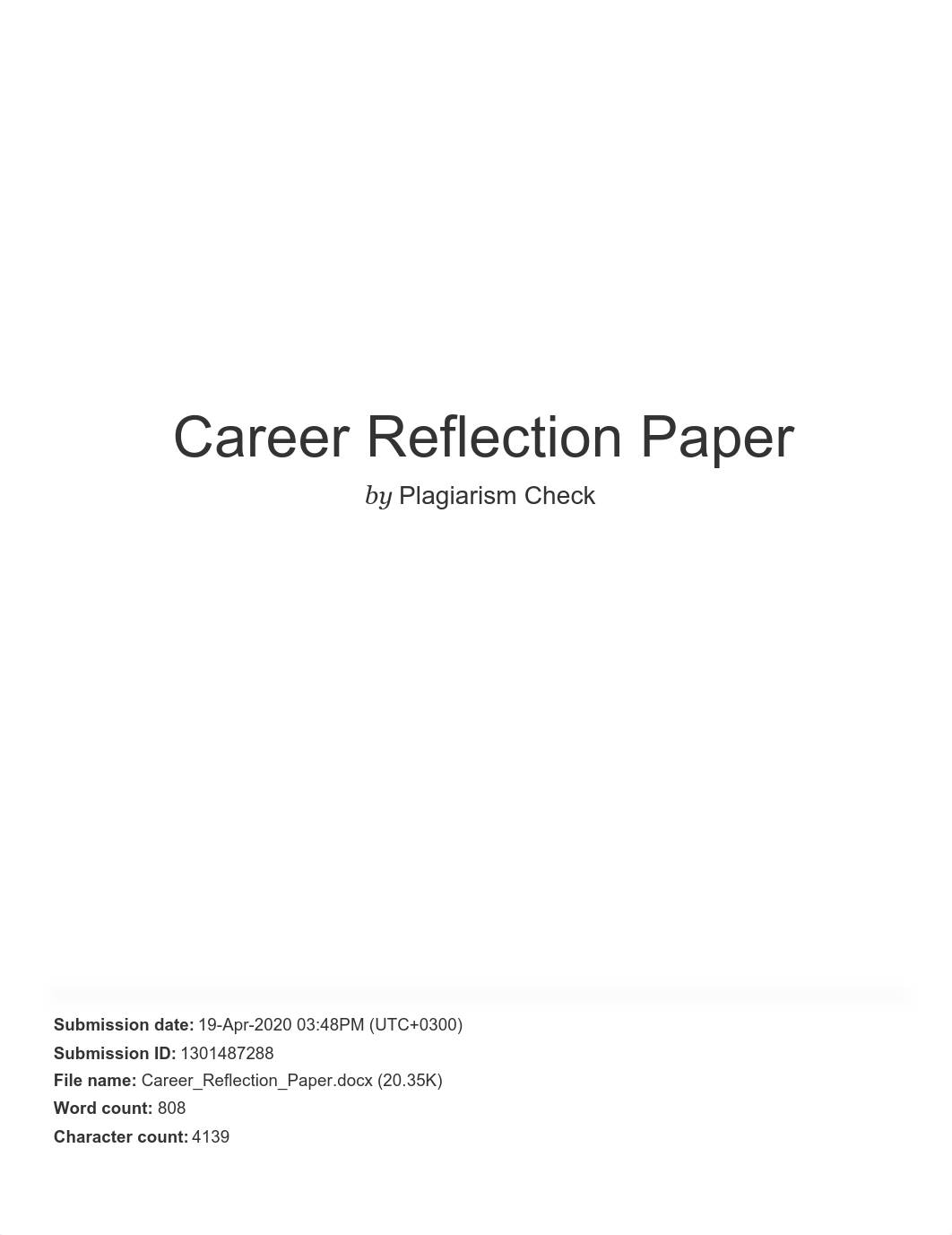 Career Reflection Paper.pdf_dkq4ul3jkl2_page1