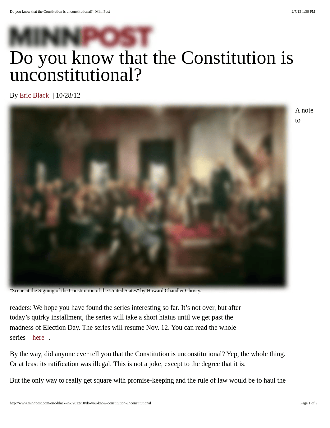 Do you know that the Constitution is unconstitutional? | MinnPost_dkqcdhuwoi0_page1