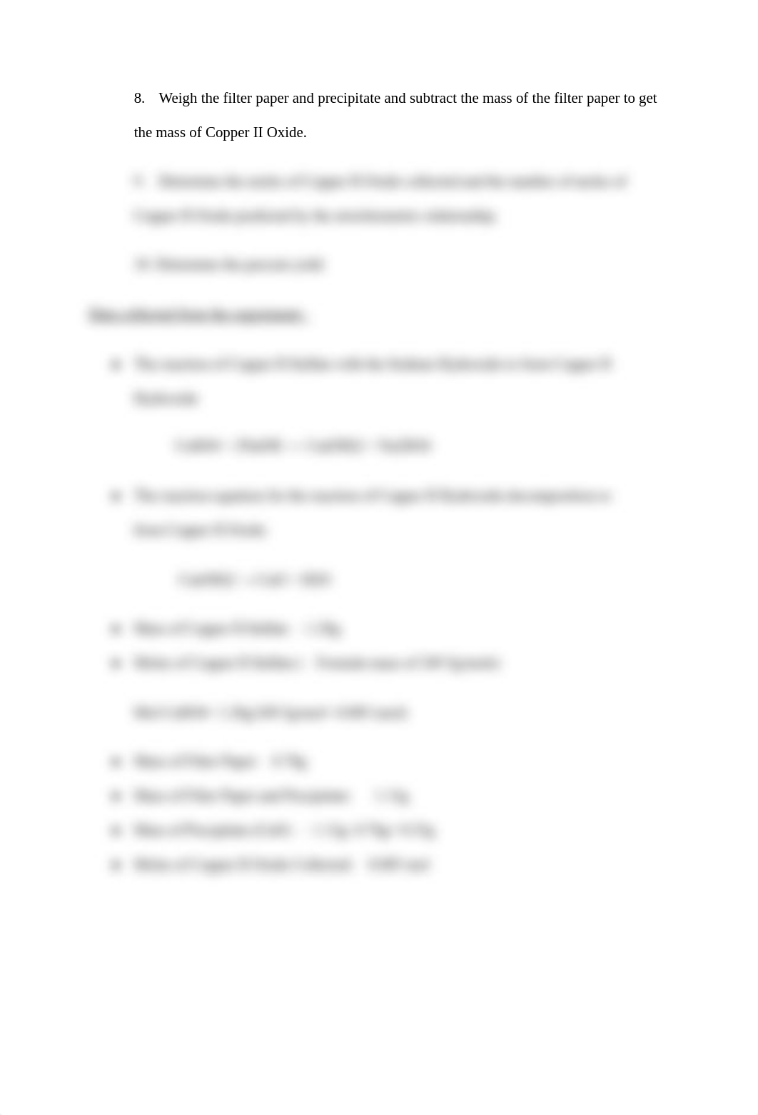 Synthesis of Copper II Oxide Lab Report.pdf_dkqe6pt1j8p_page2