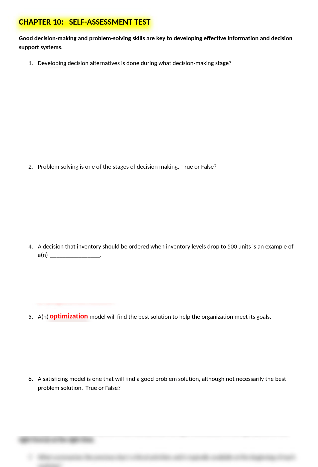 Chapter 10 Self- Assessment Test_dkqijrovt52_page1