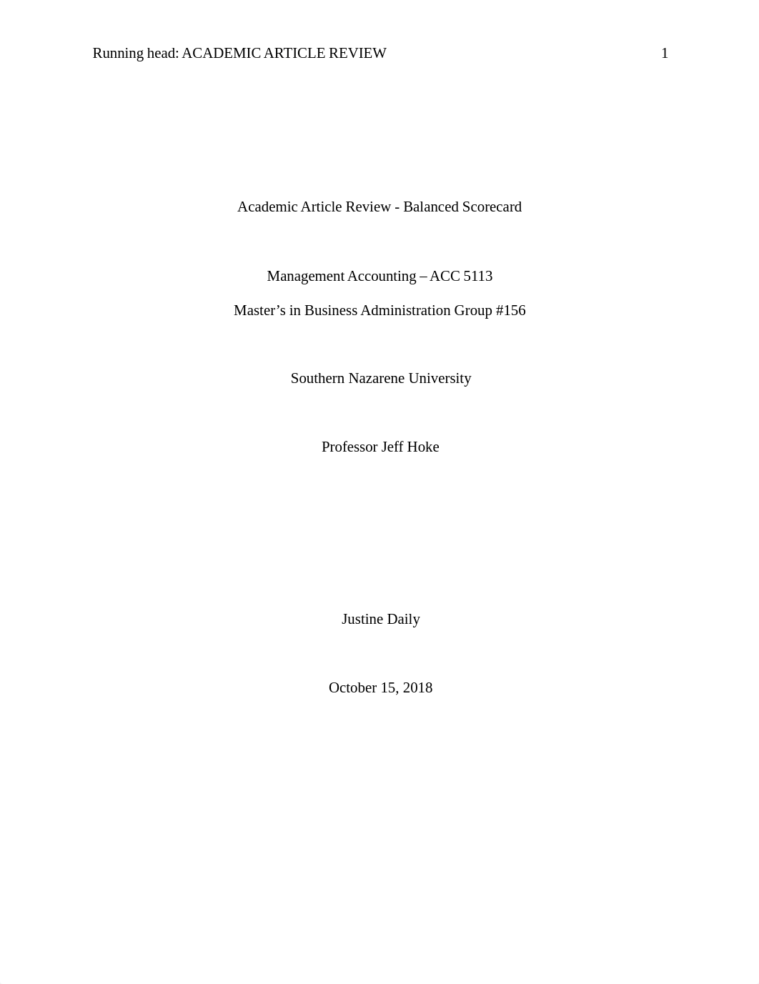 Academic Article Review - Balanced Scorecard.docx_dkr53xpmthe_page1